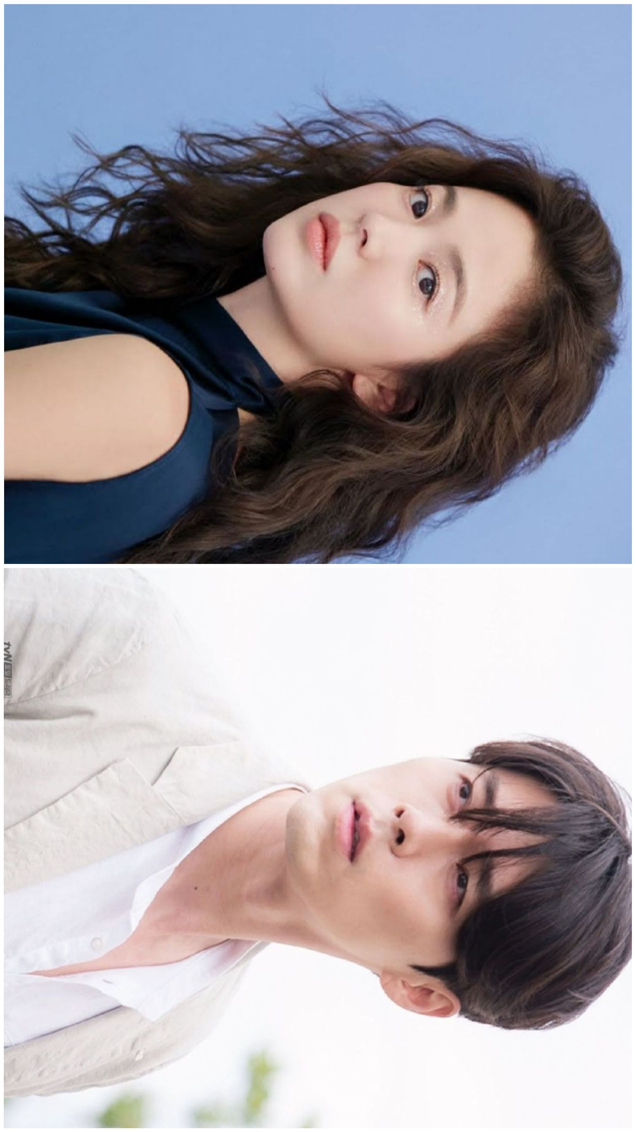 Song Hye Kyo (kiri) dan Hyun Bin (kanan).*