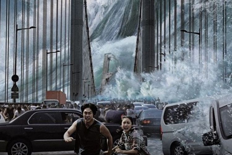 Ilustrasi film mengenai tsunami