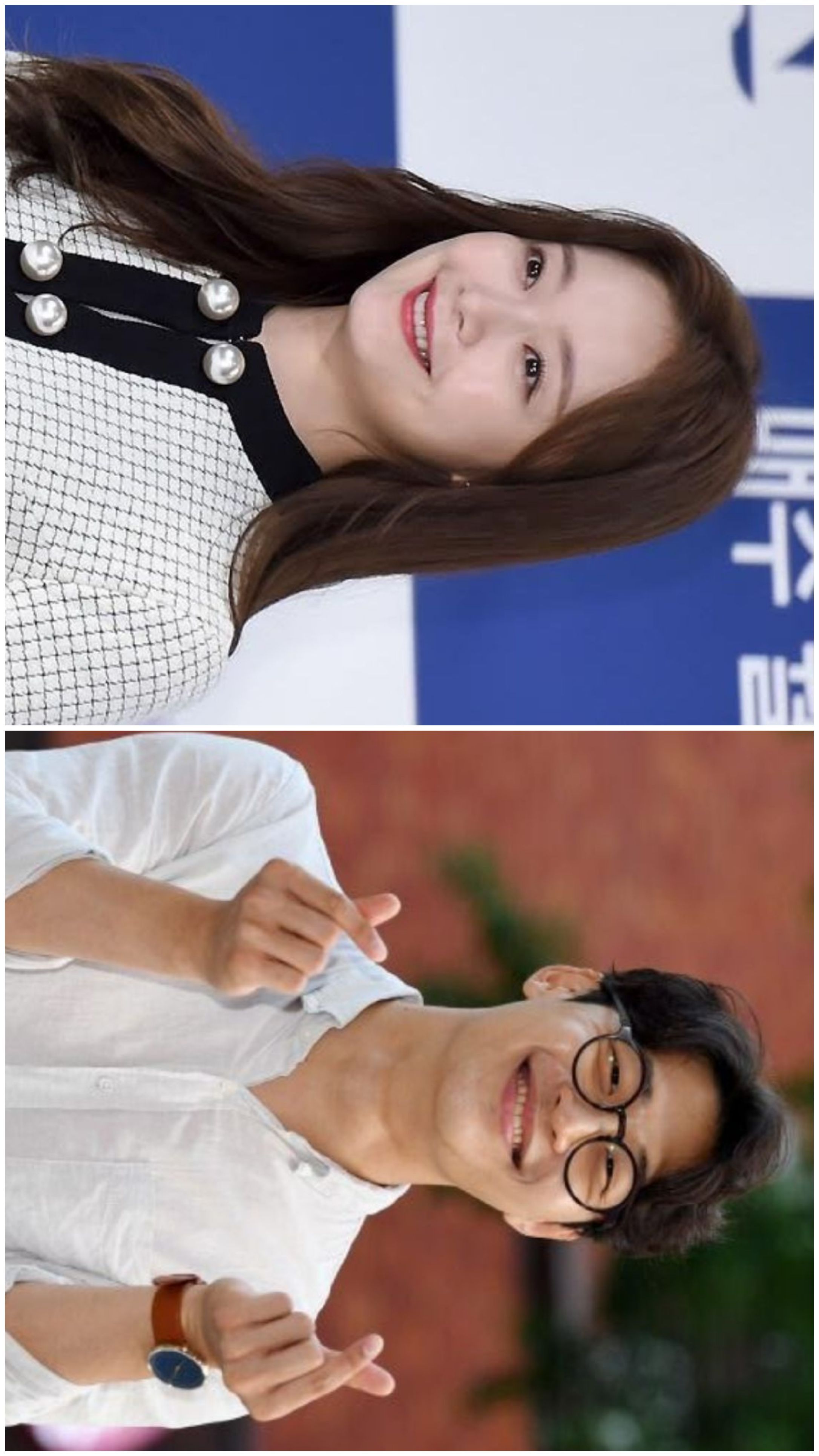  Jeon So Min (kiri) dan Oh Dong Min (kanan).*