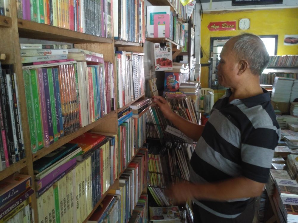 Minat Baca Masih Rendah Toko Buku  di  Majalengka Semakin 