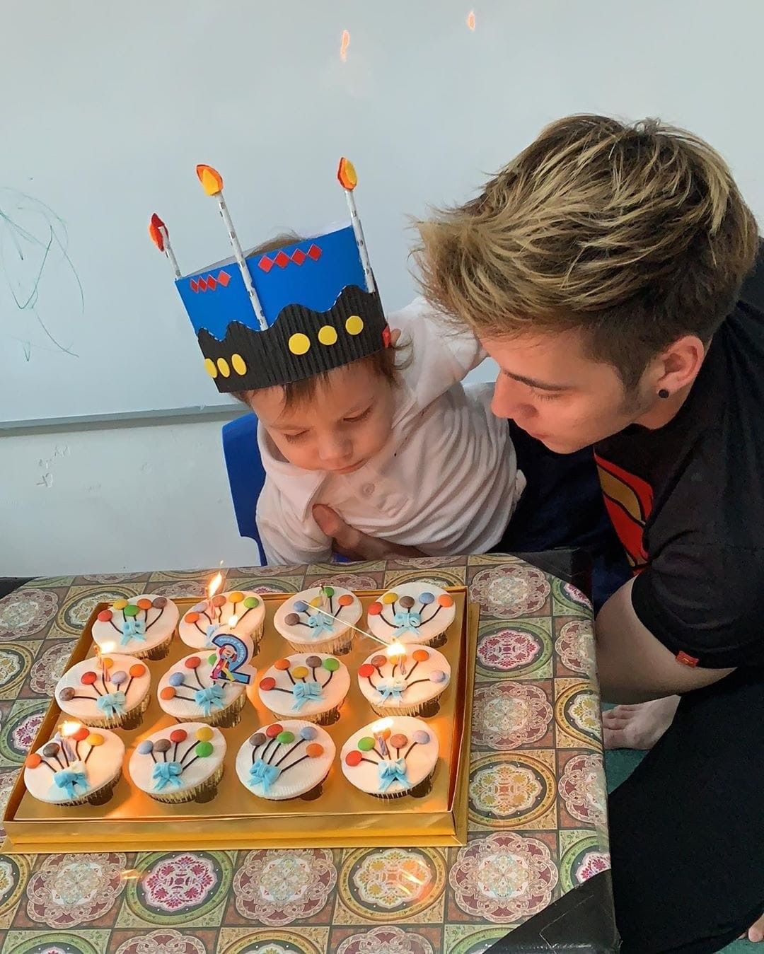foto rayakan ulang tahun anak disekolah (foto Instagram)