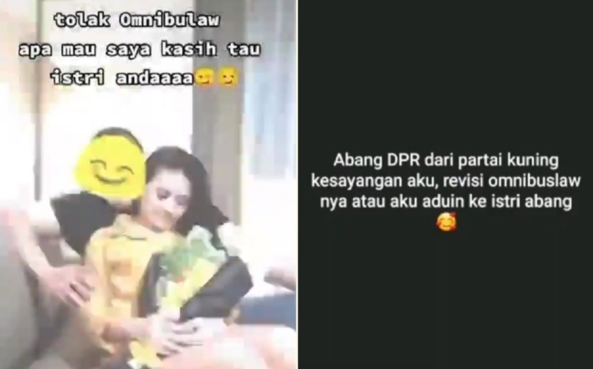 Heboh Para Wanita Ngaku Simpanan Pejabat Ancam Anggota Dpr Tolak Omnibus Law Uu Cipta Kerja Portal Jember