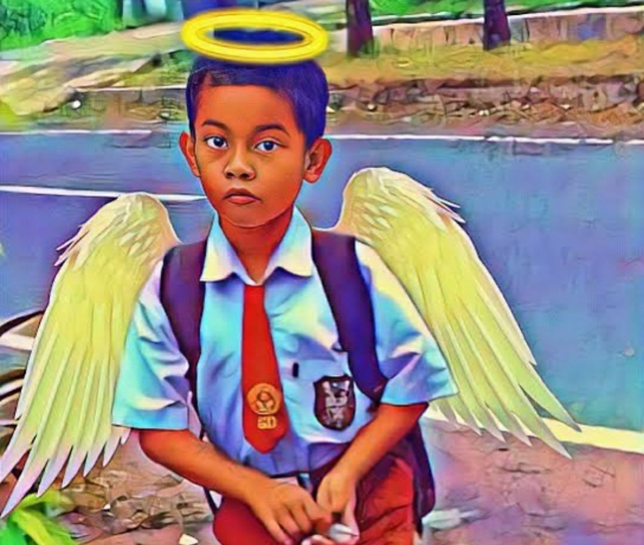 Rangga, bocah 9 tahun korban pembunuhan