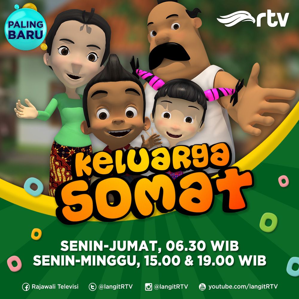 Jadwal Rtv Hari Ini Sabtu 17 Oktober 2020 Ada Keluarga Somat Power Rangers Super Wings Portal Jember