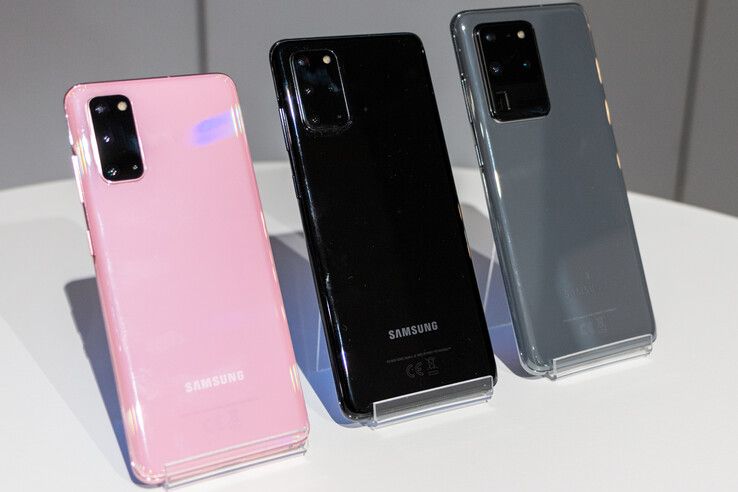 Samsung Galaxy S20.