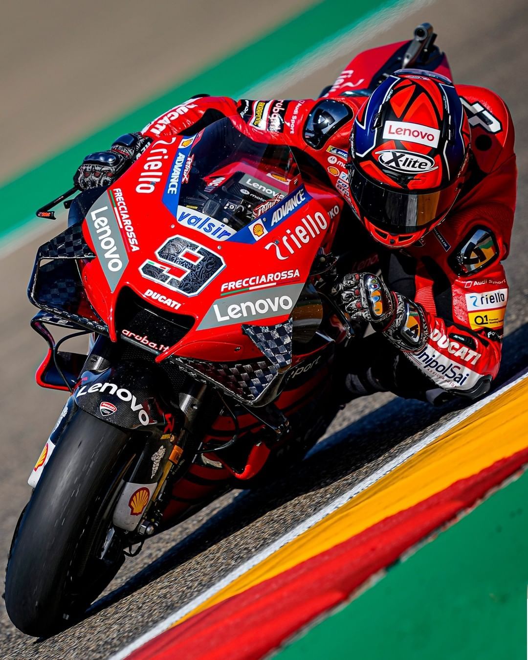 Pebalap Ducati di MotoGP 2020. Live Streaming MotoGP Aragon di Trans7, Ketatnya 6 Pebalap Ducati Bikin Panas Sesi Kualifikasi
