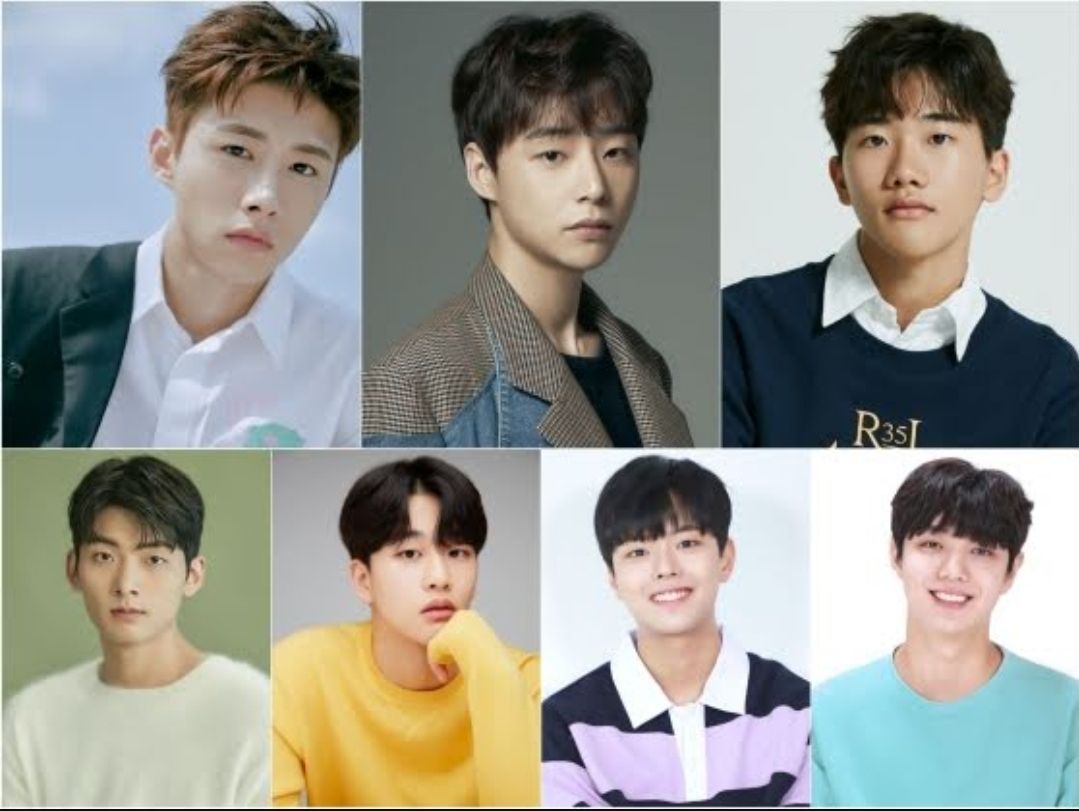 7 aktor muda pendatang baru yang akan berperan sebagai member BTS dalam drama YOUTH.*