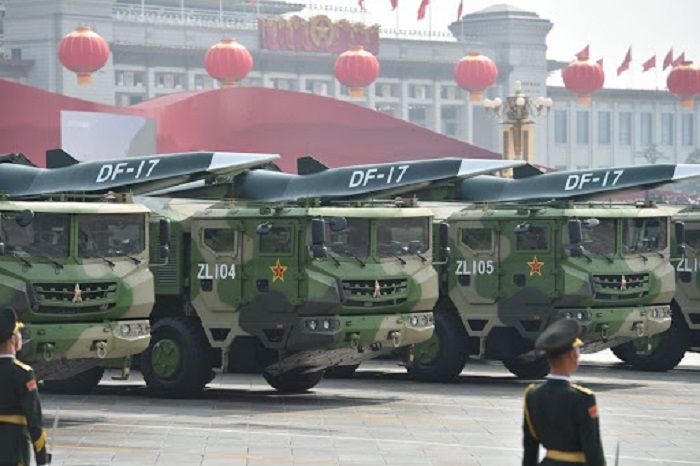 Ujung Tombak Serangan, China Siapkan Rudal Hipersonik DF-17 untuk Libas Taiwan