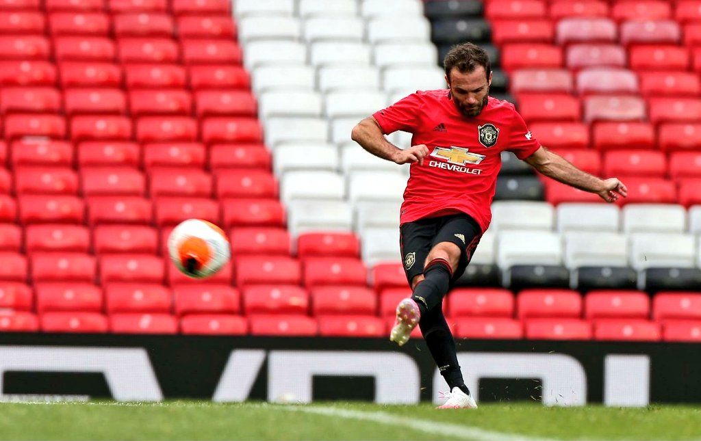 Pemain Manchester United, Juan Mata.