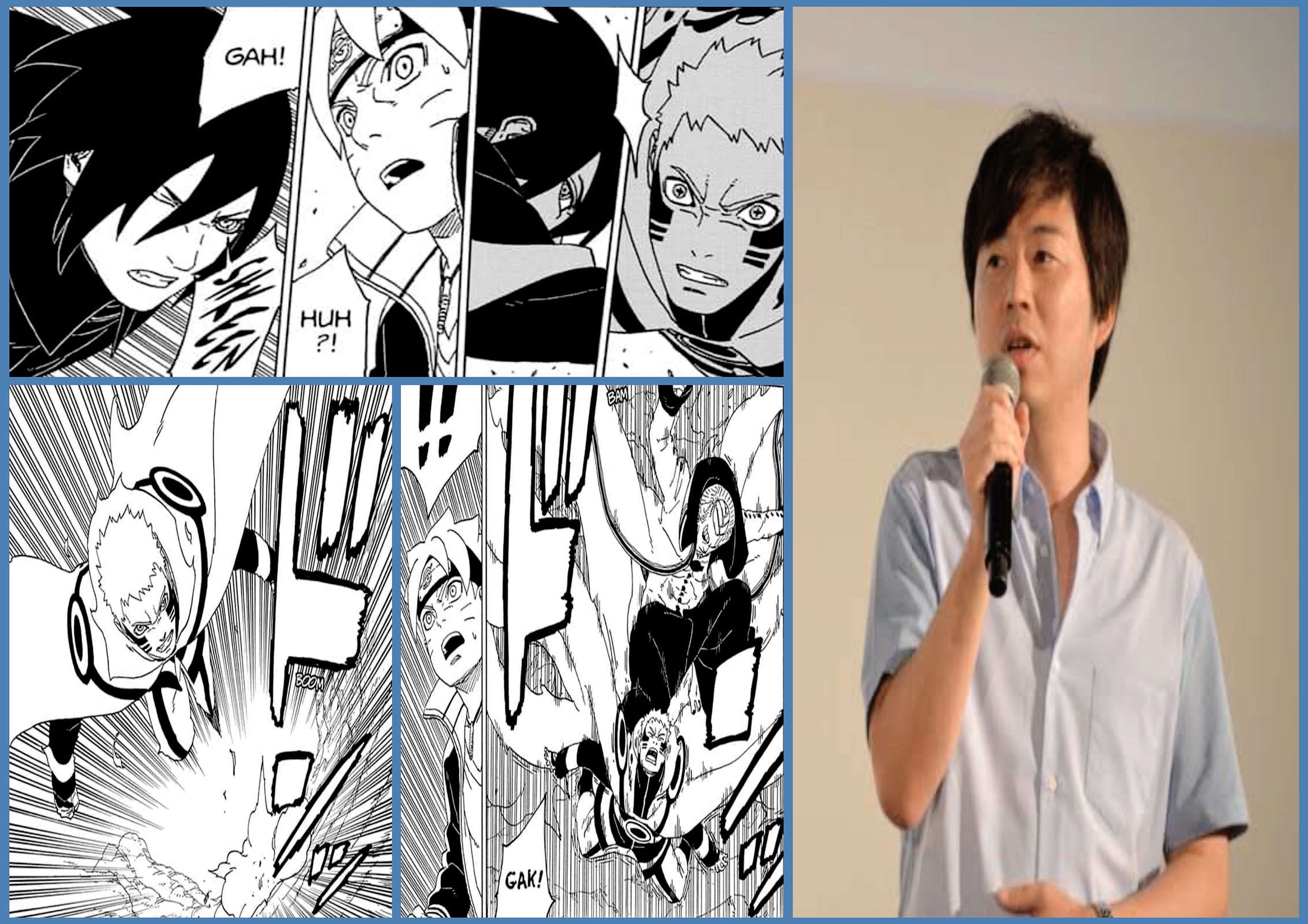 Kreator animanga Boruto Masashi Kishimoto.