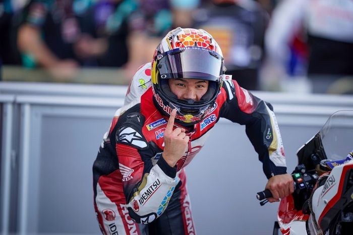 Pebalap dari tim LCR Honda, Takaaki Nakagami berhasil pecahkan rekor MotoGP yang tidak terpatahkan selama 16 tahun 