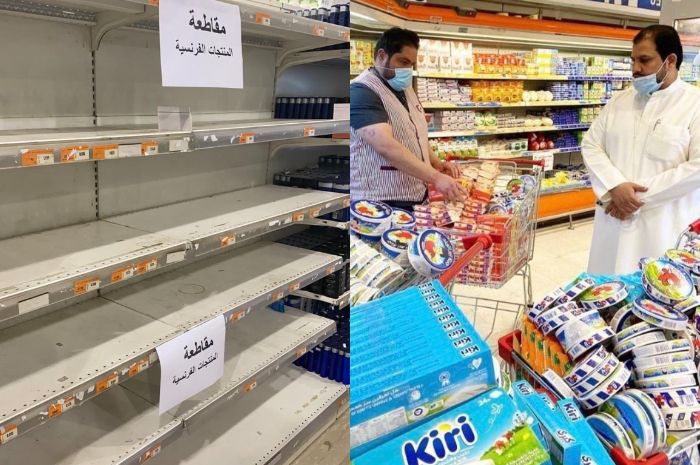Banyak negara-negara Arab memutuskan melakukan boikot terhadap produk Prancis karena pernyataan Emmanuel Macron soal Islam.