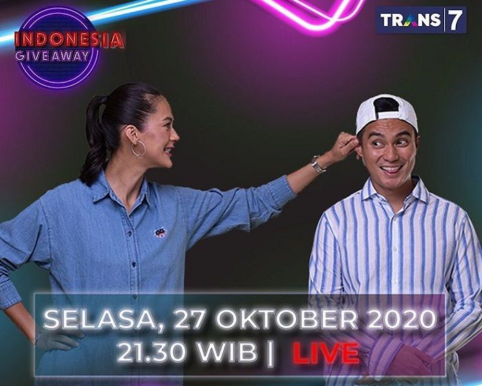 Link Live Streaming Dan Cara Menang Indonesia Giveaway Trans7 Malam Ini Selasa 27 Oktober 2020 Berita Diy