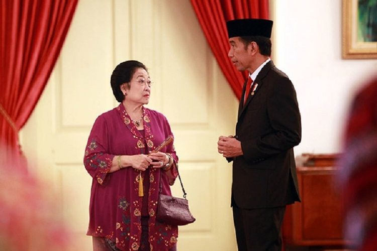 Megawati Soekarnoputri dan Presiden Joko Widodo/RRI