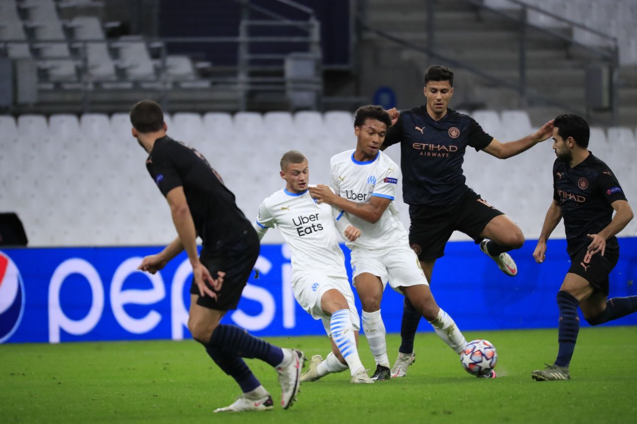 Hasil Liga Champions Grup C : Manchester City Menang Telak Atas Marseille 3-0, City Langsung Puncaki Klasemen 