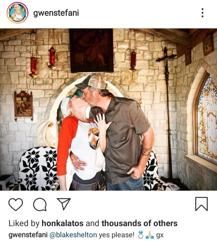 Tangkapan Layar Instagram Gwen Stefani