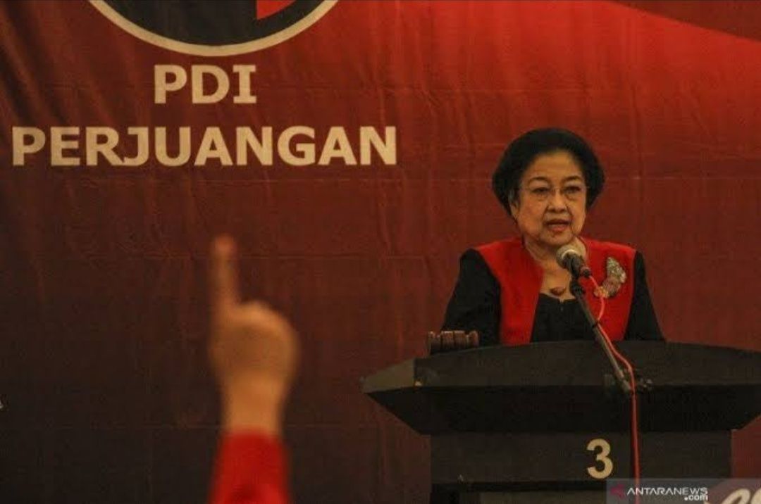 Ketum PDIP Megawati Soekarnoputri .
