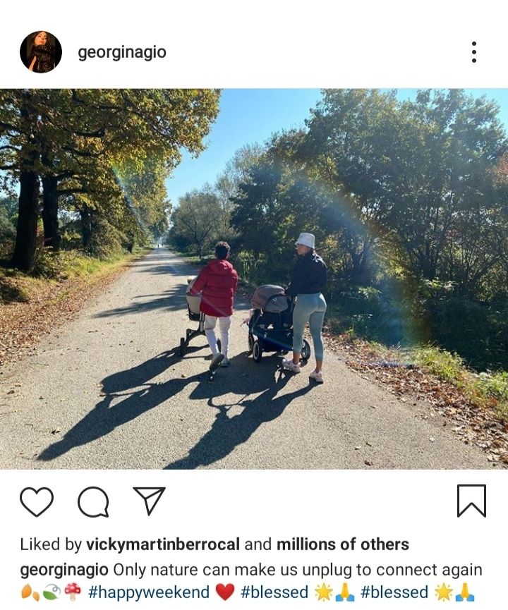 Tangkapan Layar Instagram Georgina Rodriguez