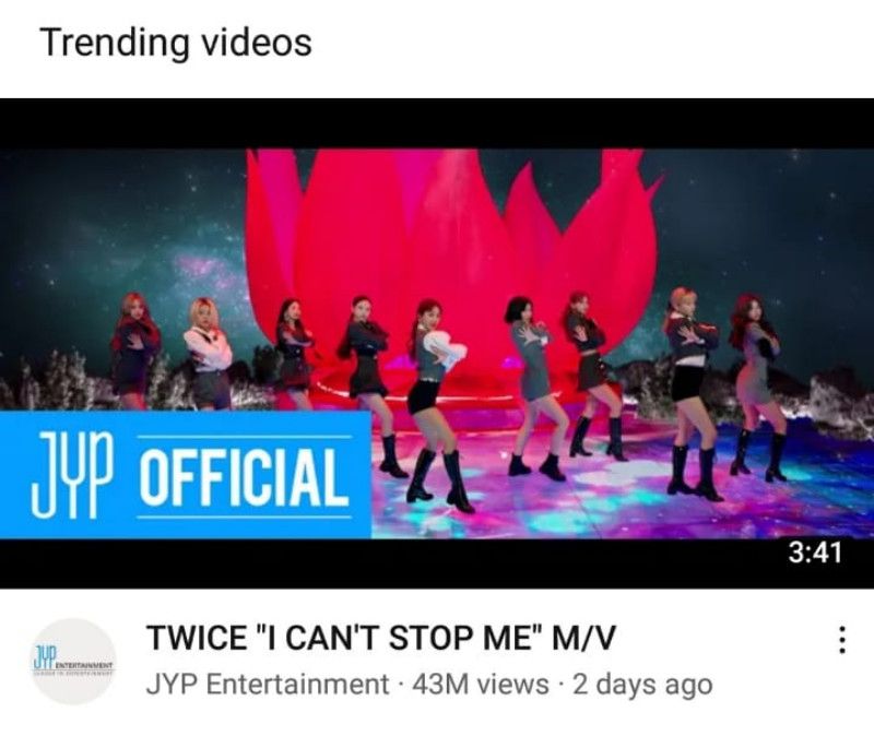 Ini Lirik Lagu Twice I Can T Stop Me Yang Lagi Trends Di Youtube Literasi News