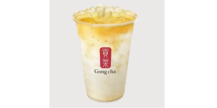 3.	Lemon Juice with White Pearl and Aiyu Gong Cha