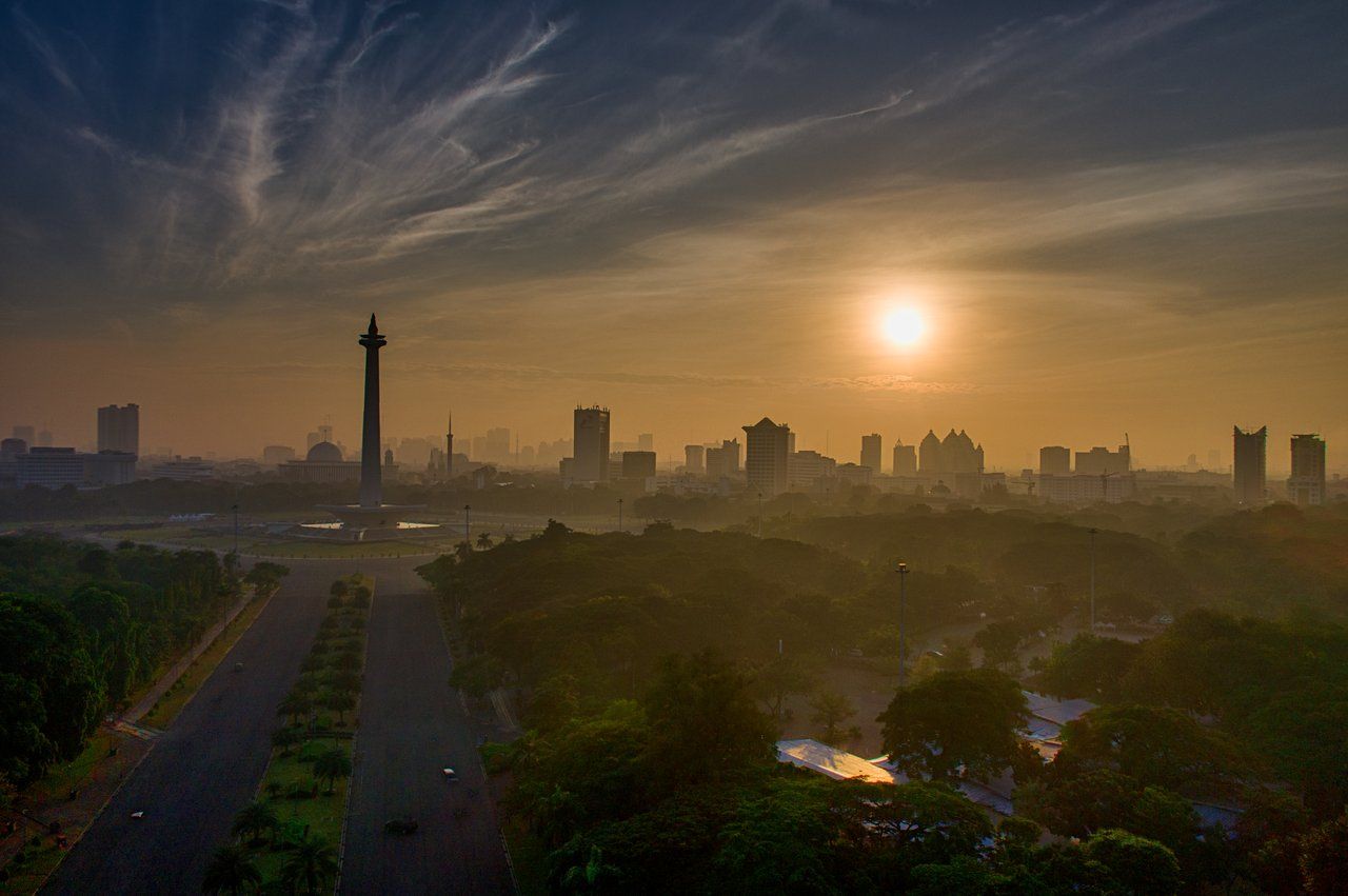 Kota Jakarta. (Pexels/Tom Fisk)
