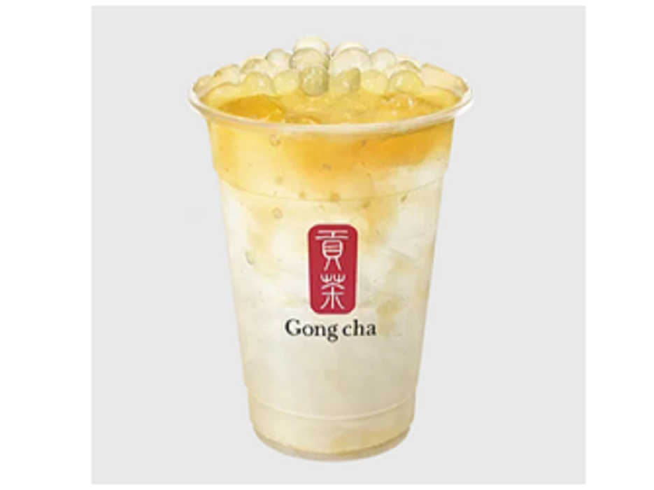 3.	Lemon Juice with White Pearl and Aiyu Gong Cha.*