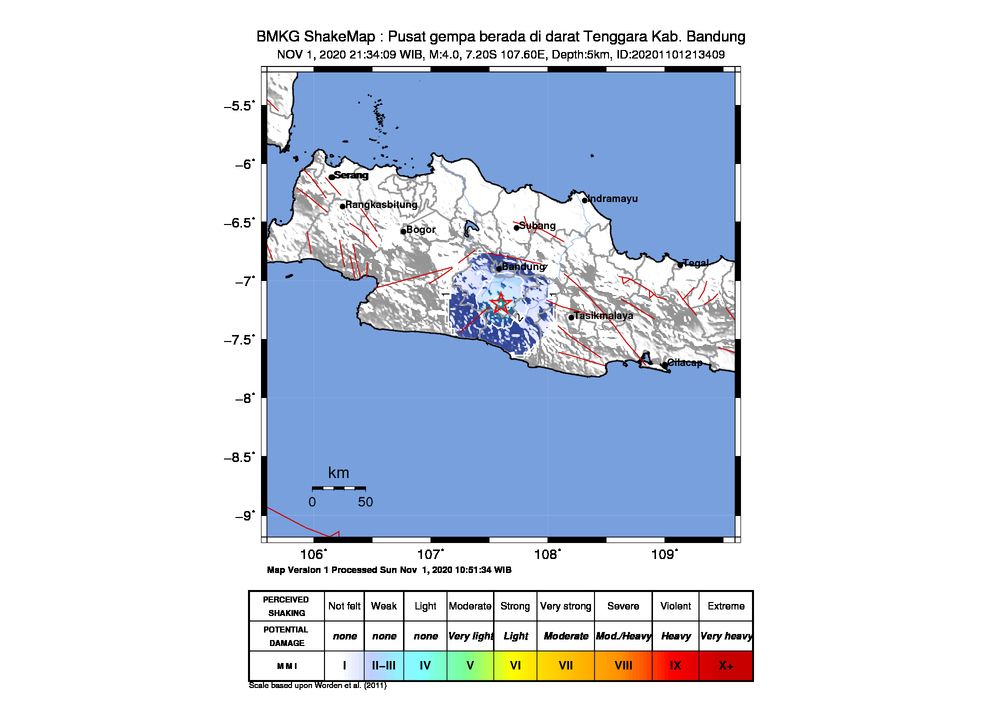 Bandung Berita Gempa Terkini / GEMPA BUMI: Berita Gempa Bumi Terkini