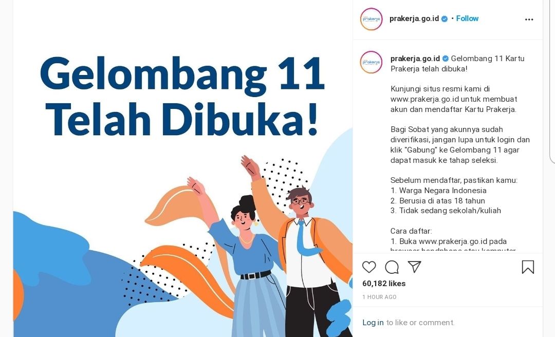 Kuota Kartu Prakerja Gelombang 11 Hanya 400 000 Yuk Ikuti 7 Tahap Ini Agar Tidak Gagal Lagi Kabar Lumajang