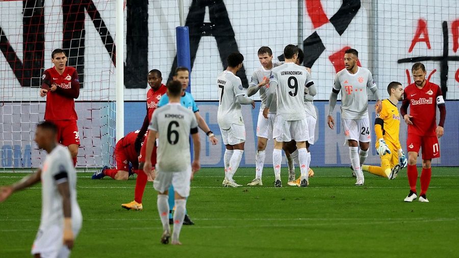 RB Salzburg vs Bayern, Pesta 6 Gol Die Roten di Kandang Salzburg Tambah  Rekor Baru di Liga Champions - Fix Palembang