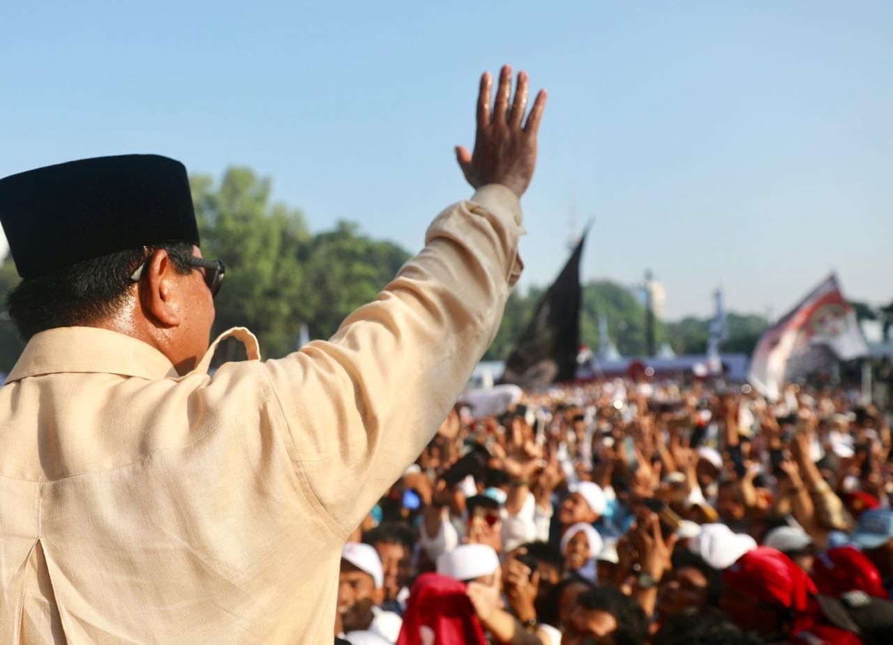 Prabowo Subianto saat Kampanye Pilpres 209
