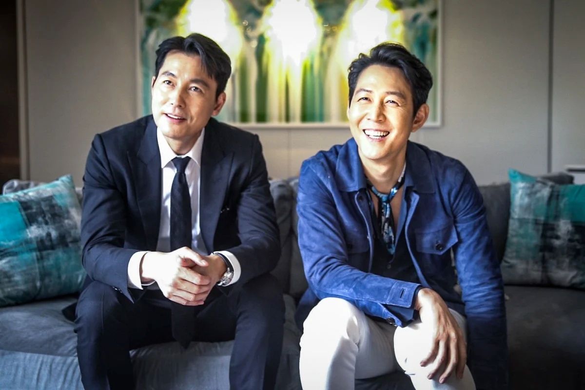 Jung Woo-sung and Lee Jung-jae/scmp.com