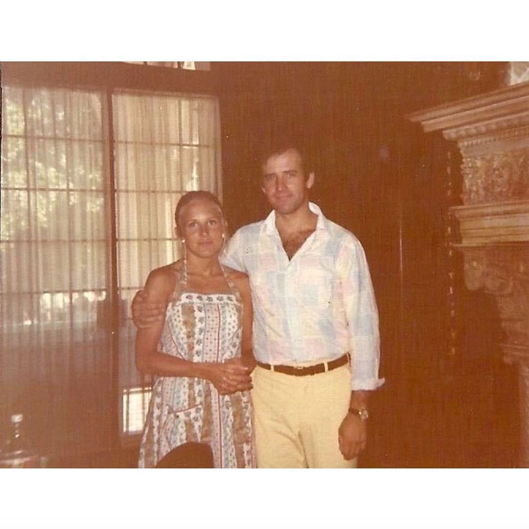 Jill dan Joe Biden saat muda.*/instagram.com/@drbiden