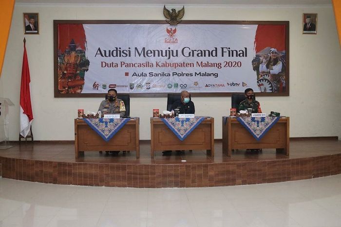 Audisi Duta Pancasila Kabupaten Malang 2020