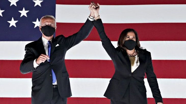 Joe Biden dan Kamala Harris resmi pimpin Amerika Serikat untuk empat tahun kedepan