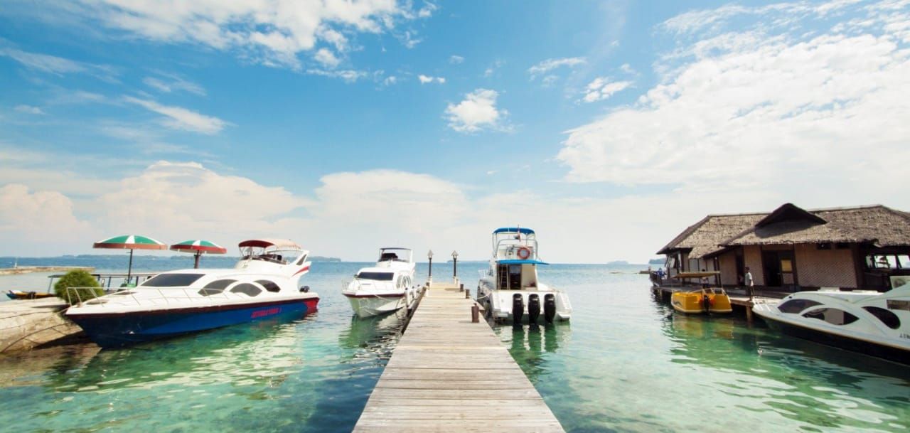 Pulau Resort Pelangi di kepulauan seribu