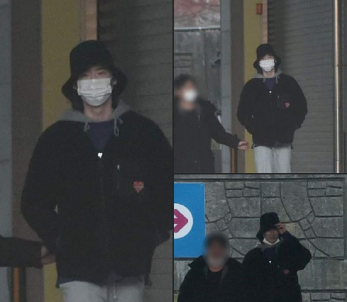 Lee Jong Suk tertangkap kamera media