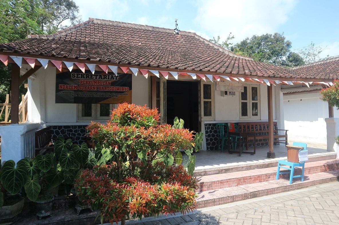 Rumah masa kecil Soekarni di Desa Sumberdiren, Kec. Garum, Kab. Blitar