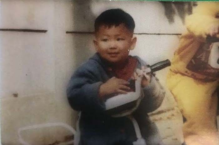 Foto RM BTS ketika masih kecil