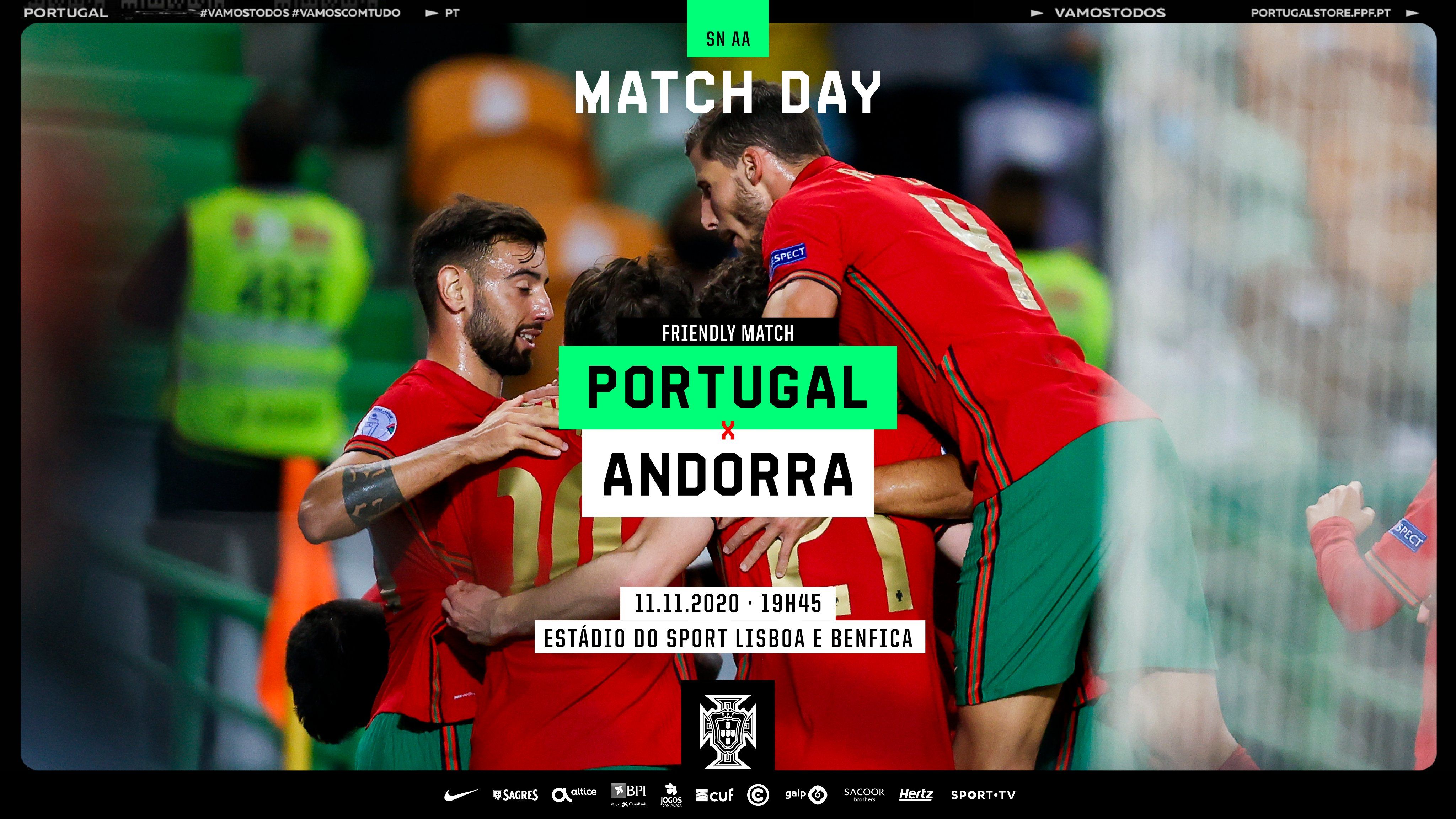 Ini Link Live Streaming Friendly Match Portugal vs Andorra ...