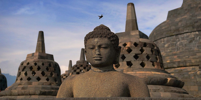 Candi Borobudur sebagai destinasi super prioritas.