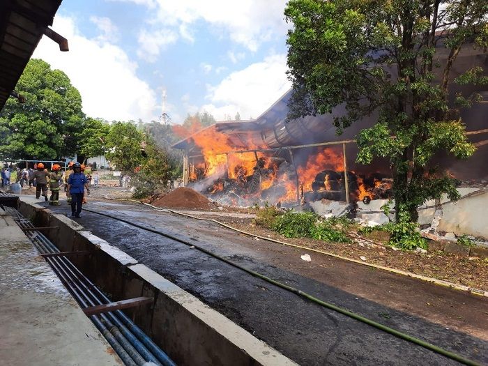 Info Kebakaran Kota Bandung Hari Ini: Api di PT Grantex ...