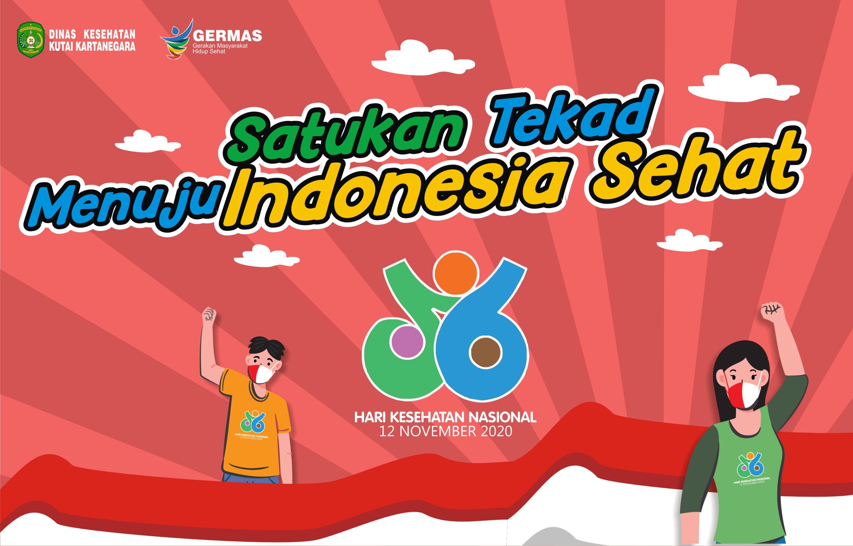 Selamat Hari Kesehatan Nasional 12 November 2020 Satukan Tekad