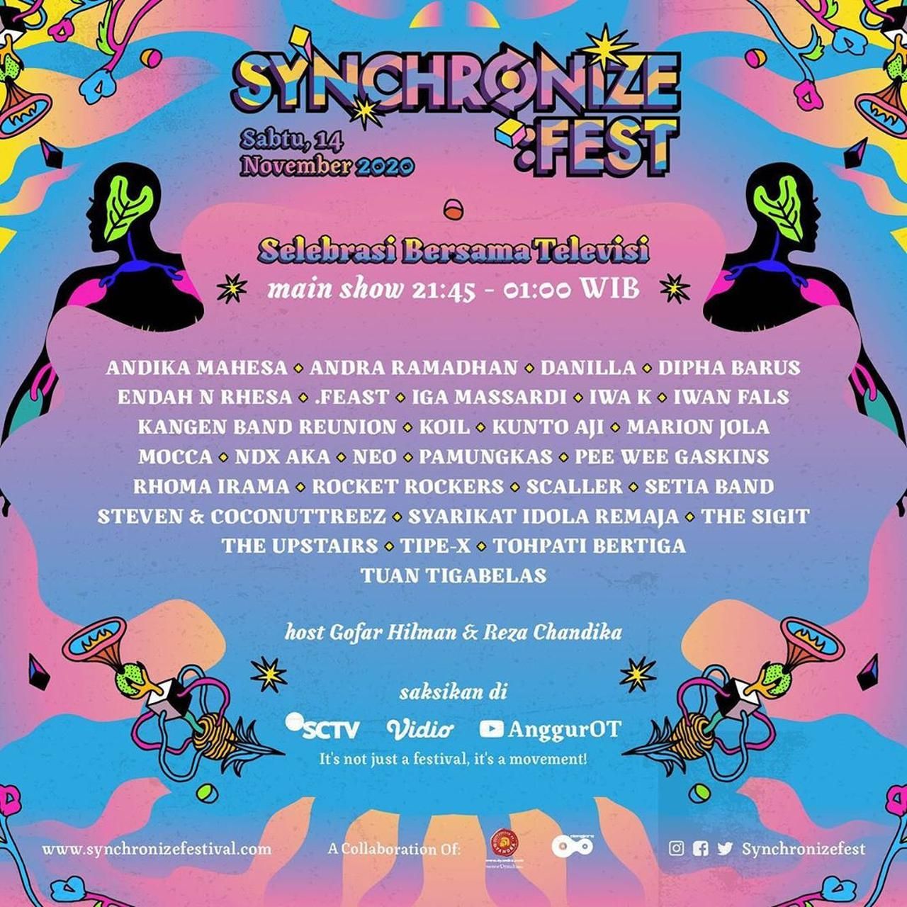 Link Streaming Synchronize Fest 2020, Menjaga Kewarasan ...