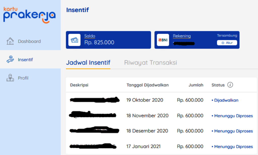 Insentif Kartu Prakerja Belum Cair Lakukan Ini Agar Dapat Bantuan Rp 600 Ribu Per Bulan Berita Diy