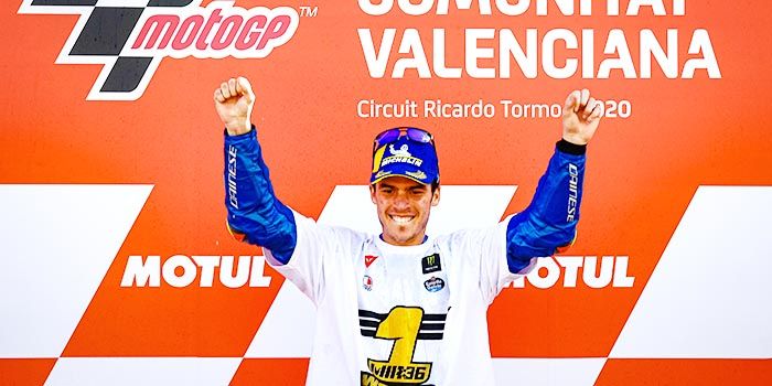 Pembalap Suzuki Ecstar Joan Mir sukses menjadi Juara MotoGP 2020 di GP Valencia