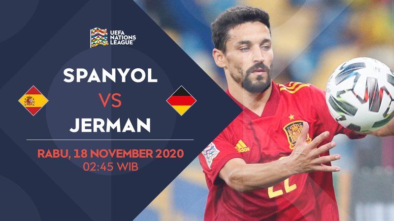 Jadwal Lengkap Pertandingan Bola Malam Ini Ada Big Match Spanyol Vs Jerman Prfm News
