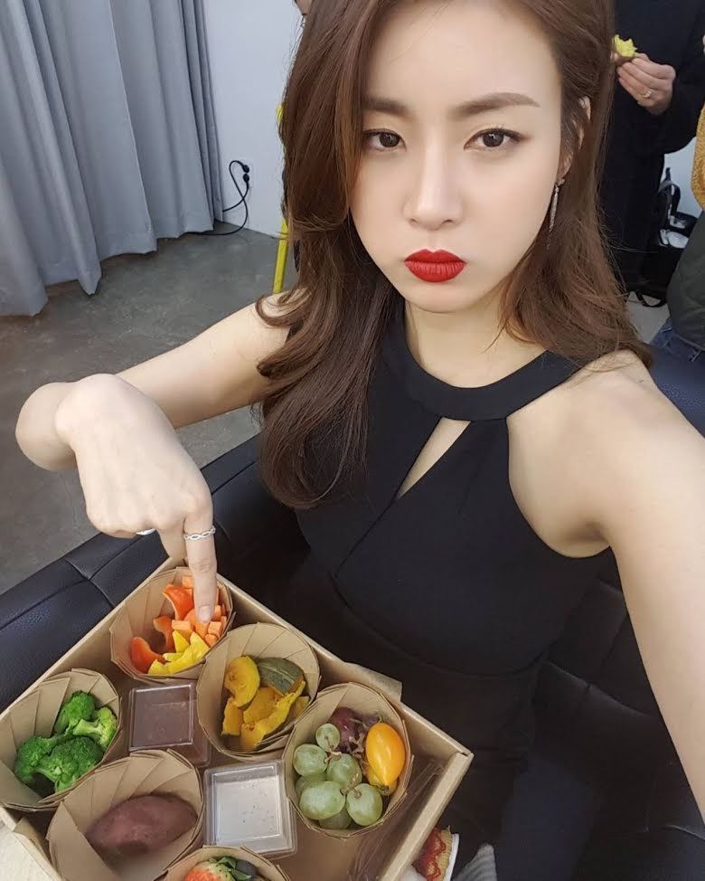 Menu diet Kang Sora/koreaboo