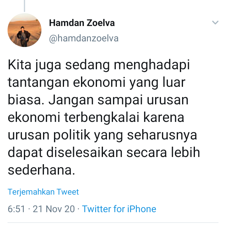 Cuitan Hamdan Zoelva
