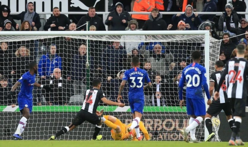 Pertemuan terakhir Chelsea dengan Newcastle di awal tahun.