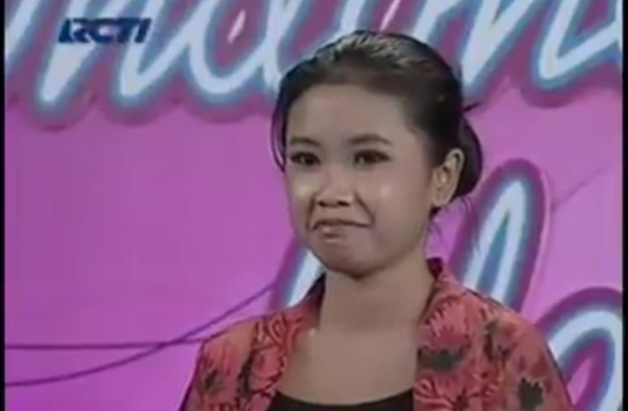 Ayya Renita sebagai Kiki saat mengikuti audisi Indonesian Idol 2012. 